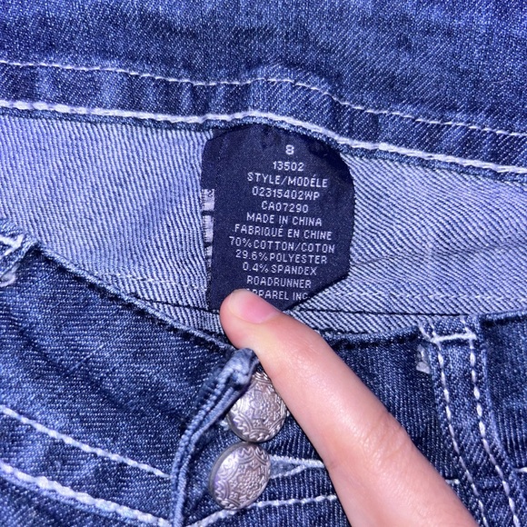 bootcut 2000s jeans mcbling pockets - Picture 2 of 3